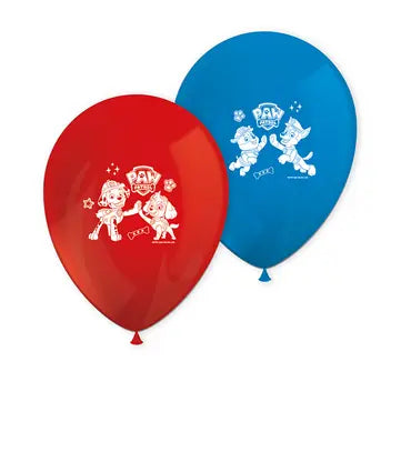 Spin Master - 8x Paw Patrol Latex Ballon - 11 inch / 28 cm