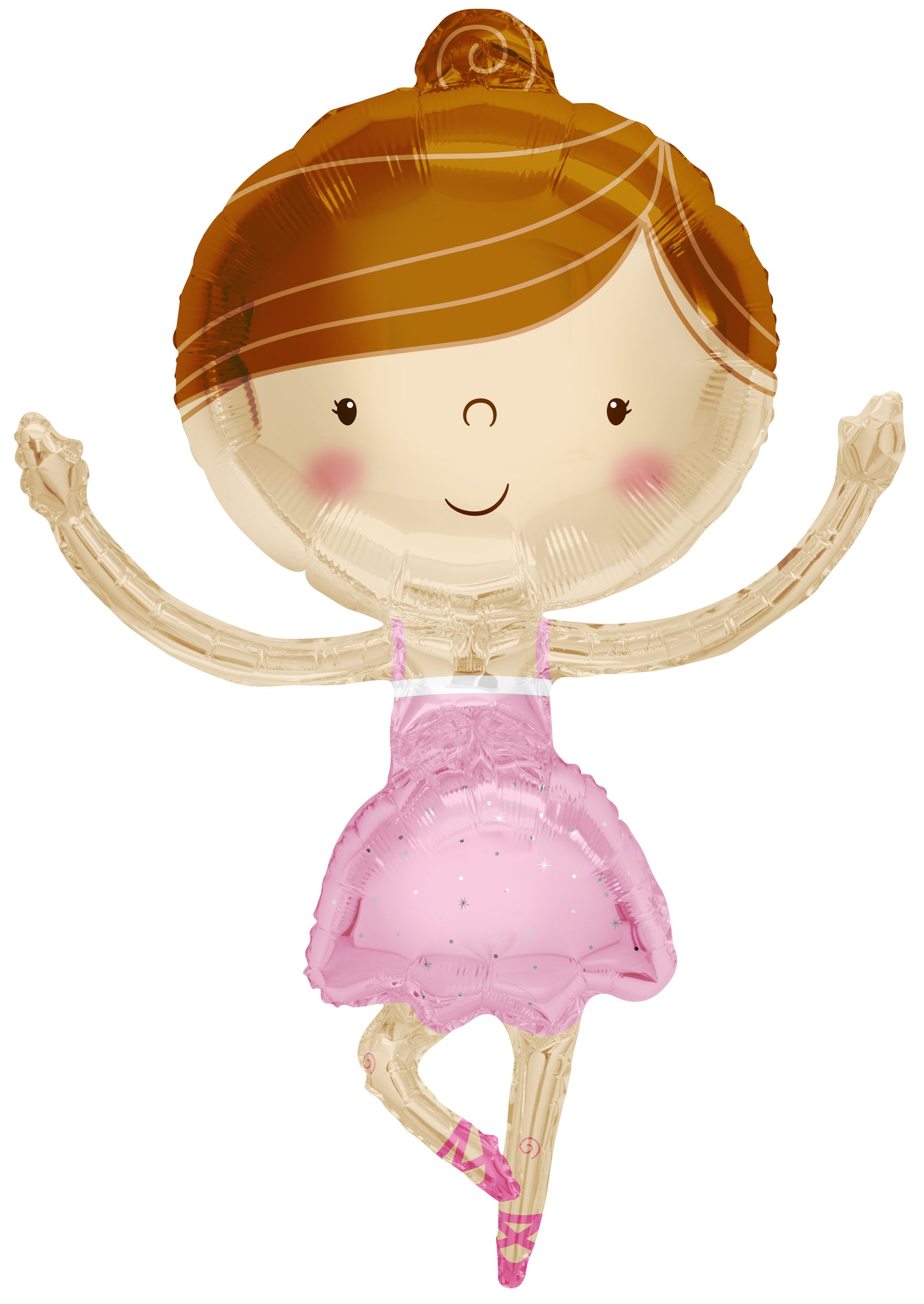 Kaleidoscope - Ballerina Folieballon - 36 inch / 91.4 cm