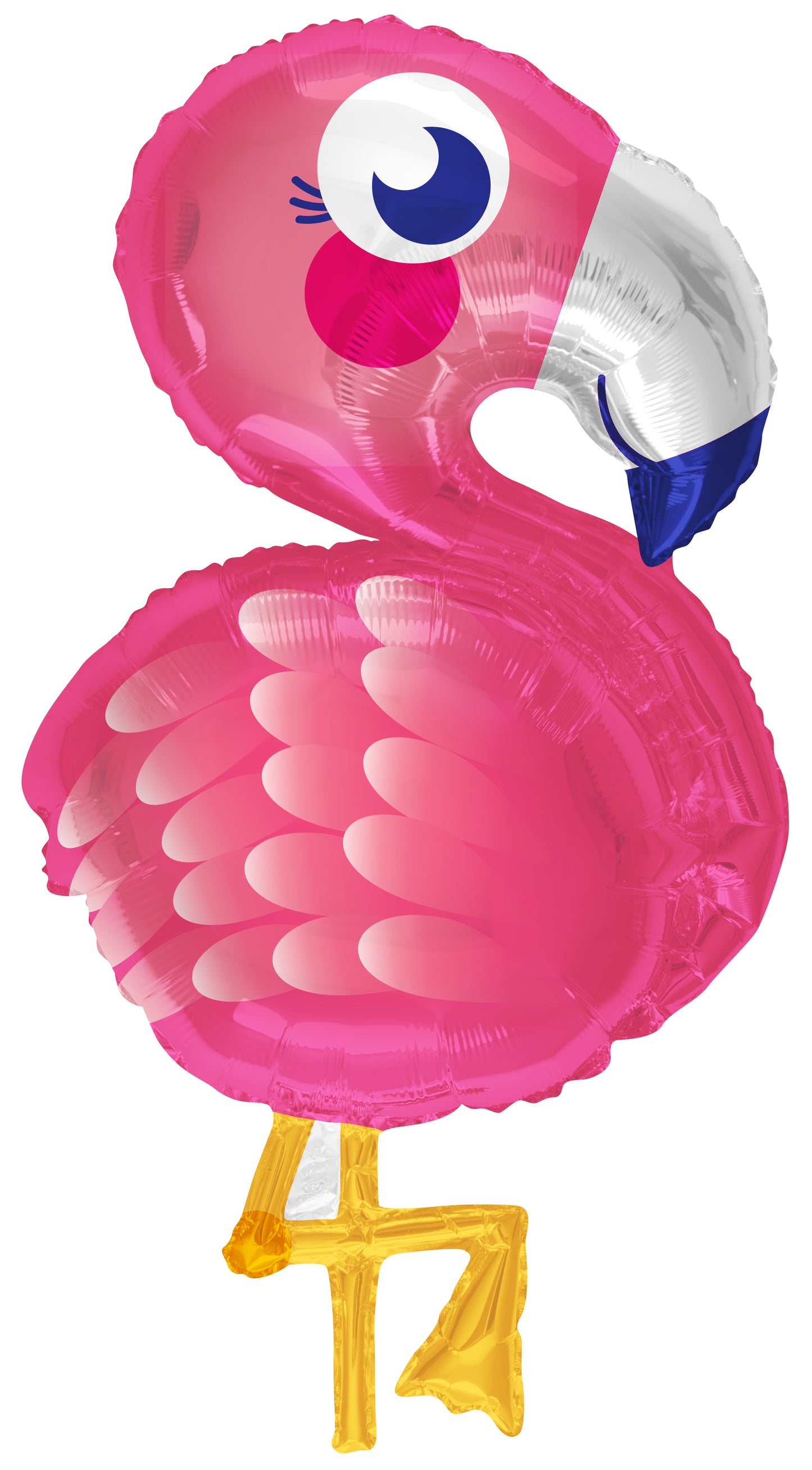 Kaleidoscope - Flamingo Folieballon - 28 inch / 71 cm