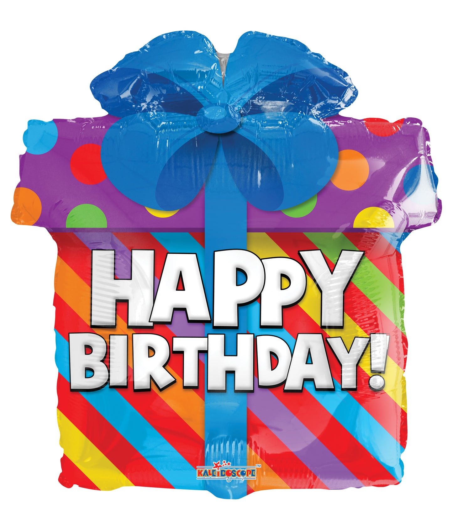 Kaleidoscope - Happy Birthday Cadeau Folieballon - 18 inch / 46 cm