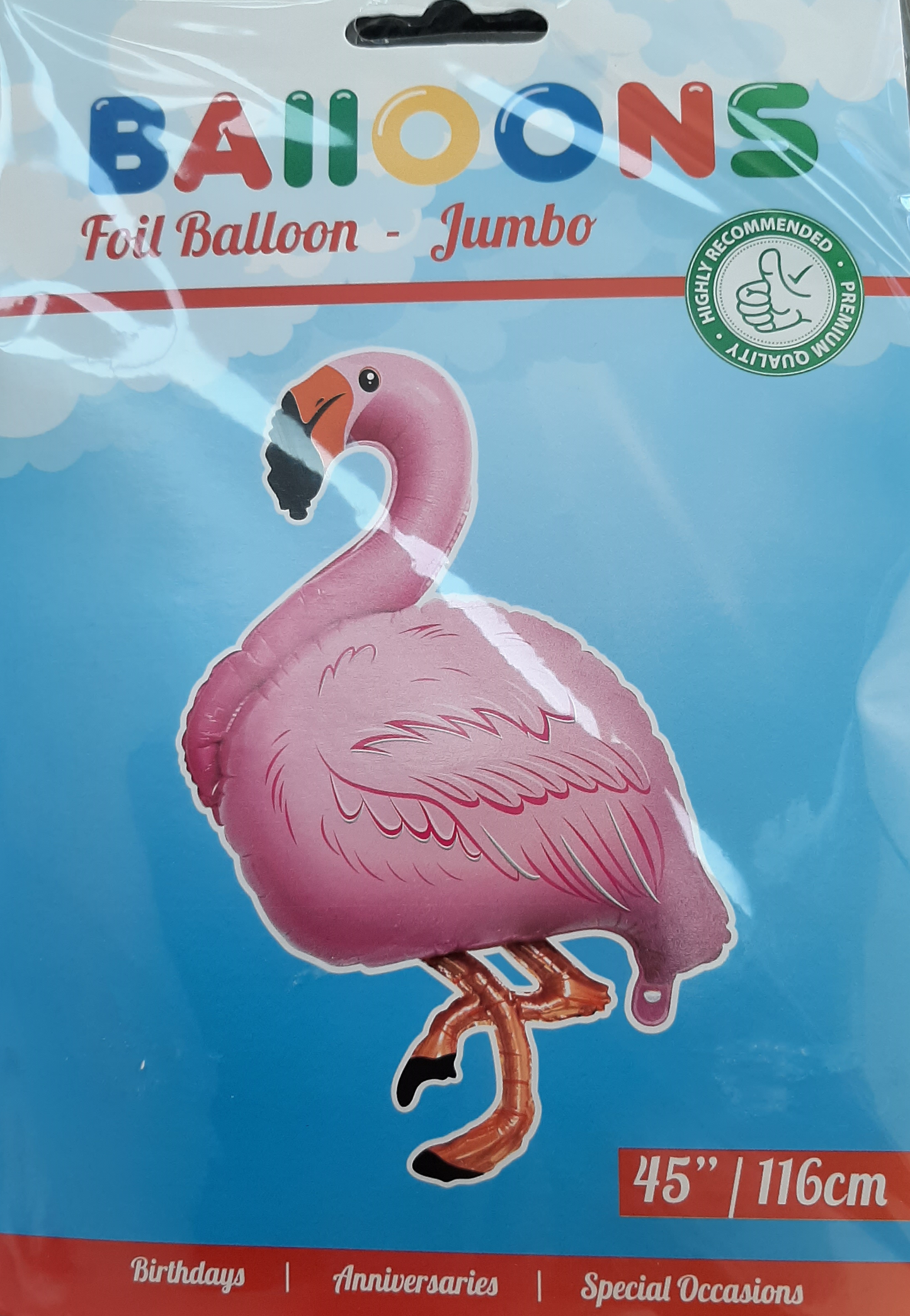 Globos Nordic - Flamingo Folieballon - 45 inch / 116 cm