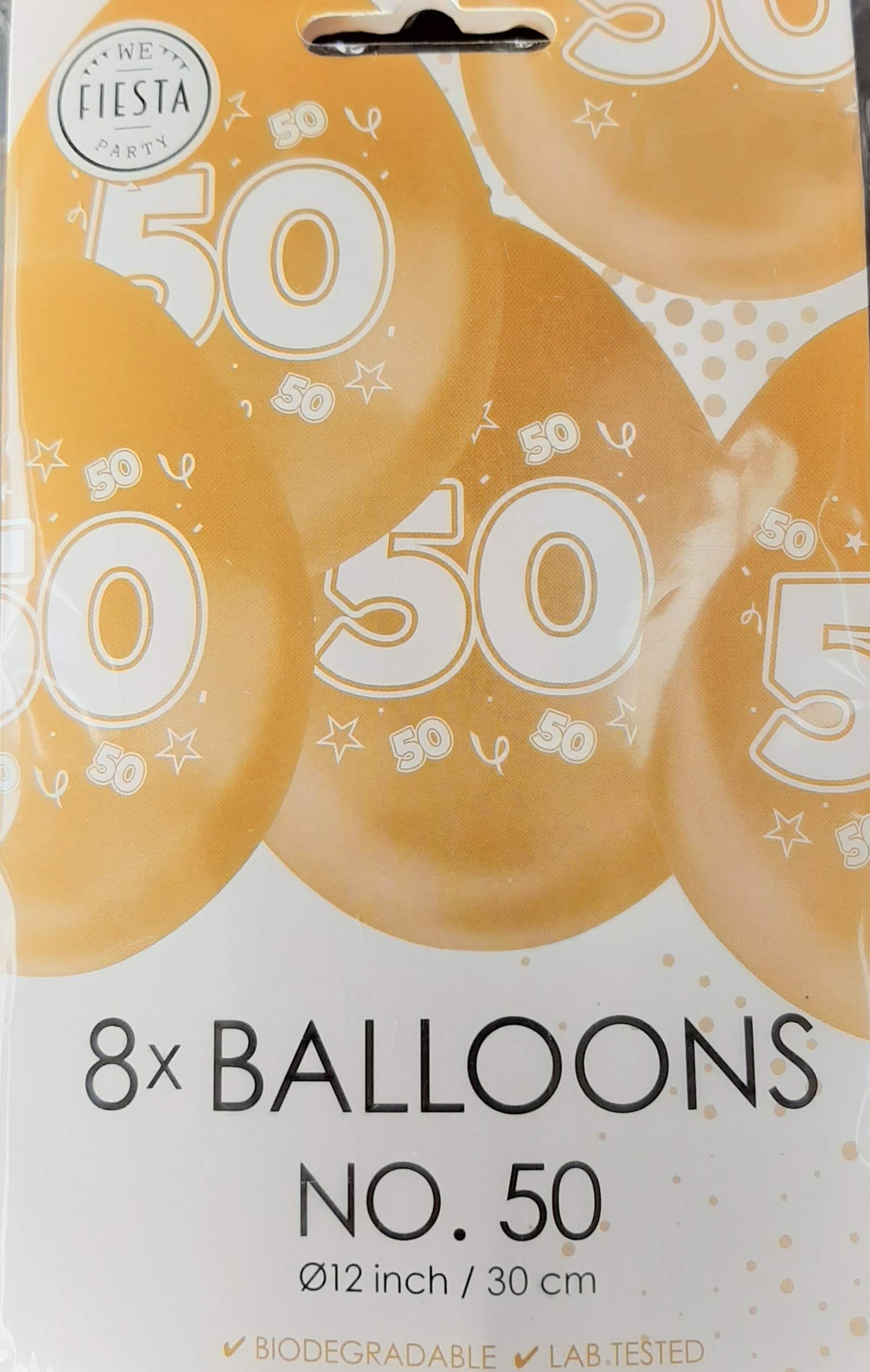 Globos Europe - 8x Latex Ballon 50 - 12 inch / 30 cm