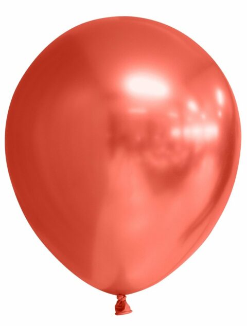 Globos Europe - 10x Rode Latex Ballonnen - 12 inch / 30 cm