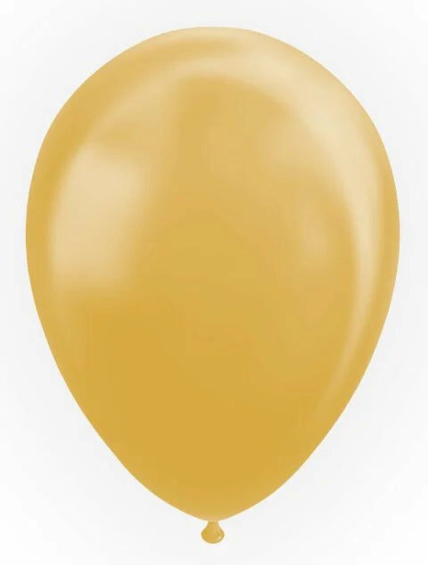 Globos Europe - 25x Goude Latex Ballonnen - 12 inch / 30 cm