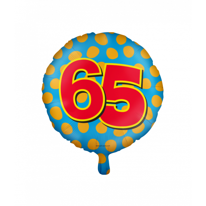 PD Party - Cijfer Ballon 65 - 18 inch / 46 cm