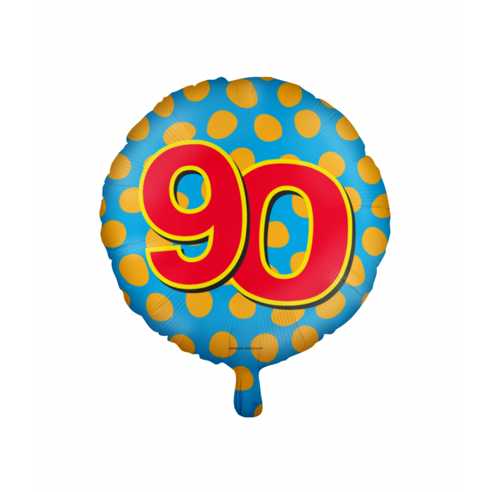 PD Party - Cijfer Ballon 90 - 18 inch / 46 cm