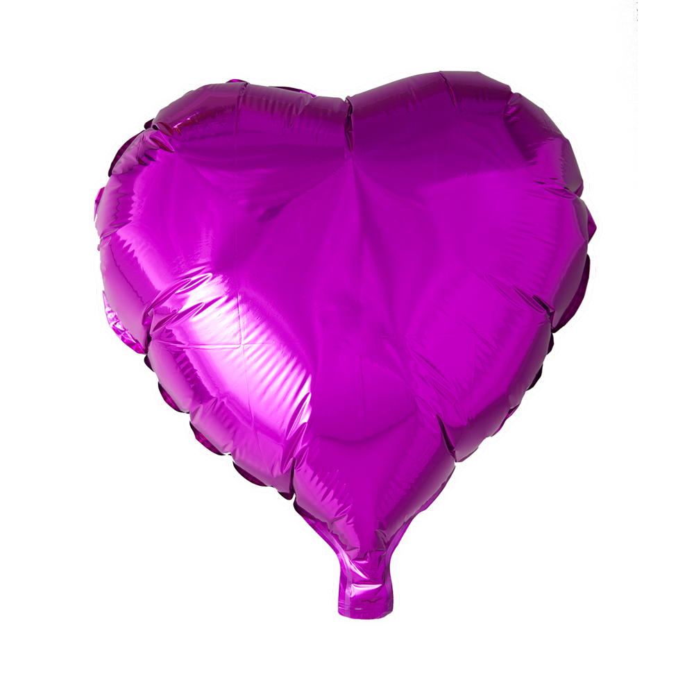 Globos Europe - Foil Balloon Heart Pink - 18 inch / 46 cm