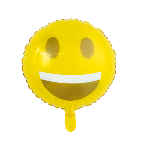 Globos Nordic - Smiley Smile Folieballon - 18 inch / 46 cm