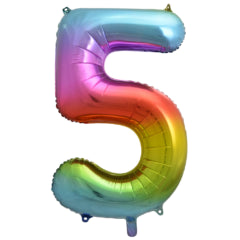 Globos Europe - Cijfer Ballon 5 - 16 inch / 41 cm