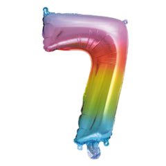 Globos Europe - Cijfer Ballon 7 - 16 inch / 41 cm
