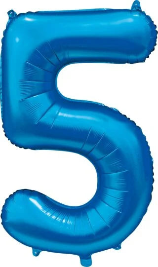 Globos Europe - Cijfer Ballon 5 - 16 inch / 41 cm