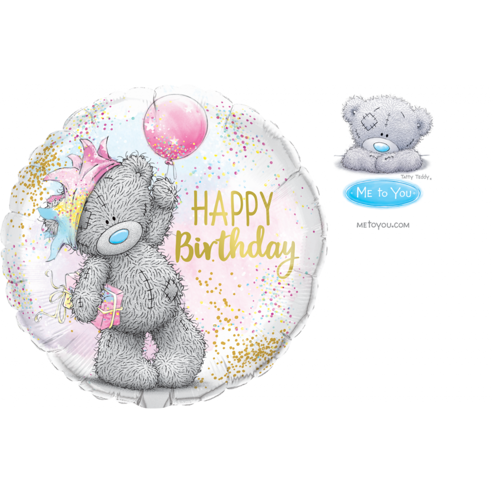 Qualatex - Happy Birthday Beer Folieballon - 18 inch / 46 cm