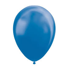 Globos Europe - 25x Blauwe Latex Ballonnen - 12 inch / 30 cm
