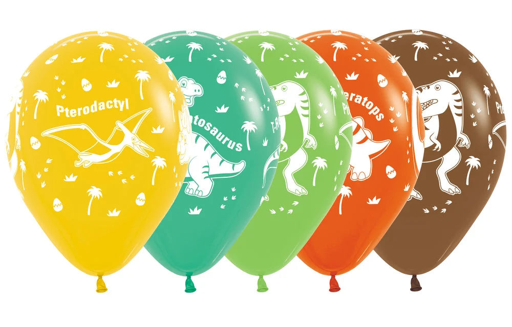 Sempertex - 25x Dino Balloon - 12 inch / 30 cm