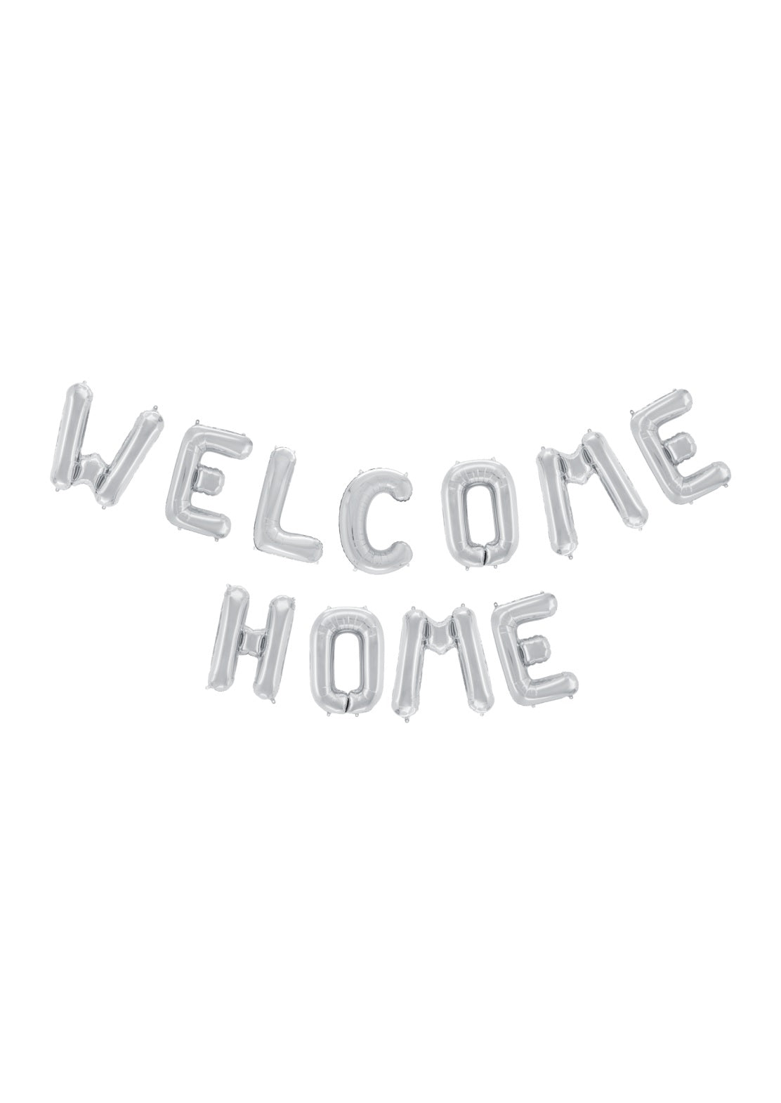Globos Europe - Welcome Home Silver Slinger Folieballonnen - 16 inch / 41 cm