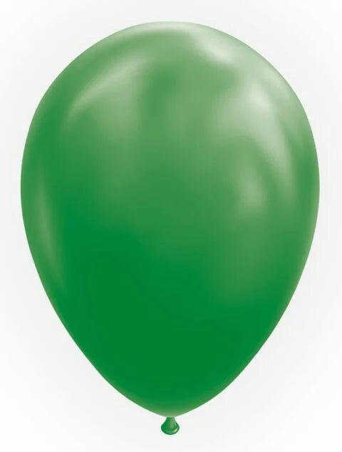Globos Europe - 25x Donker Groene Latex Ballonnen - 12 inch / 30 cm