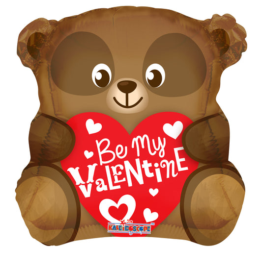 Kaleidoscope - Ballon Bear Be My Valentine - 18 inch / 46 cm