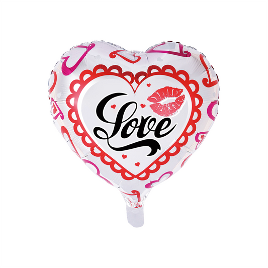 Globos Europe - Foil Balloon Love Wit - 18 inch. / 46 cm